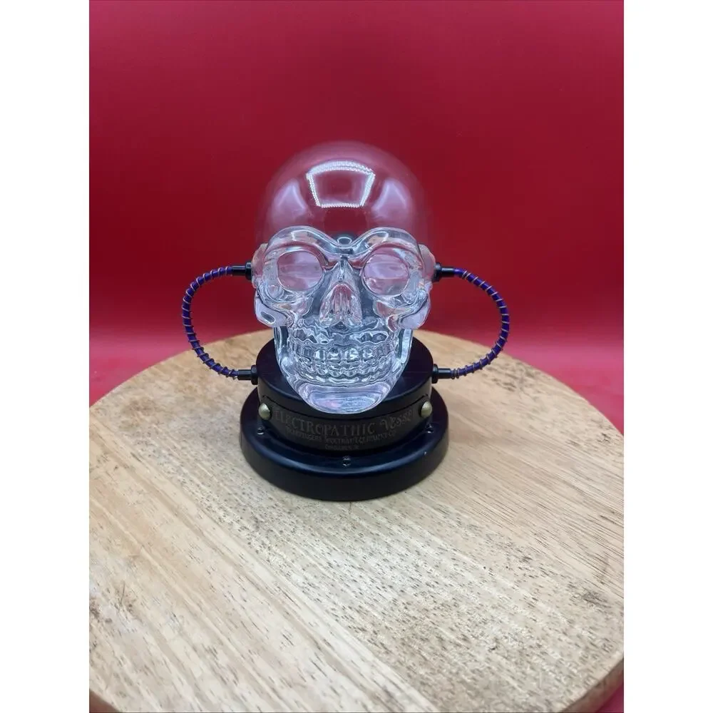 Hyde & EEK! Boutique Animated Plasma Skull Halloween Crystal Ball Decor
